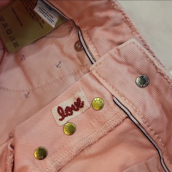 Scotch & Soda Mini Denim Skirt in Cherry Blossom - Picture 8 of 9